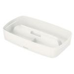 Leitz MyBox Organiser Tray with handle Small, Storage W 307 x H 56 x D 181 mm. White 53230001