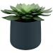 LEITZ-Plant-Pot-Cosy-Ceramic-velvet-grey