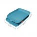 Leitz Cosy Letter Tray; Set of 2 A4; Calm Blue