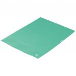 Esselte Quality Folder, Holds up to 40 A4 sheets,  Transparent,  Matte,  Green,  115 Micron Polypropylene (Pack 100) 54838