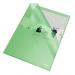 Esselte-Quality-Folder-Holds-up-to-40-A4-sheets-Transparent-Matte-Green-115-Micron-Polypropylene-Pack-100-54838