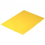 Esselte Quality Folder, Holds up to 40 A4 sheets,  Transparent,  Matte,  Yellow,  115 Micron Polypropylene (Pack 100) 54842