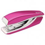 Leitz NeXXt WOW Mini Stapler 10Sheet Pink Metallic 55281023