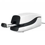 Leitz NeXXt Electric Flat Clinch Stapler 20 sheets. Includes staples.  Pearl White 55331001