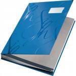 Leitz Design Signature Book with 18 Card Dividers A4 - Blue 57450035