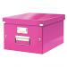 Leitz Click & Store A4 Storage Box, Medium, Pink