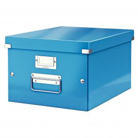 Leitz Click & Store A4 Storage Box, Medium, Blue 60440036