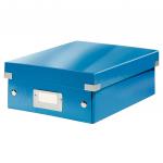 Leitz WOW Click & Store Small Organiser Box, Blue. 60570036