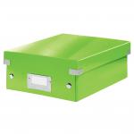 Leitz WOW Click & Store Small Organiser Box, Green. 60570054