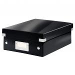 Leitz WOW Click & Store Small Organiser Box, Black. 60570095