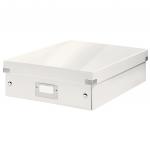 Leitz WOW Click & Store Medium Organiser Box. White 60580001