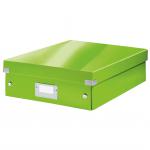 Leitz WOW Click & Store Medium Organiser Box. Green. 60580054