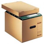 Leitz Premium Archiving and Transportation Box, 4 x 80mm - Brown - Outer carton of 10 60810000