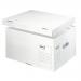 Leitz Large Infinity Archiving and Transportation Box, 5 x 80mm - White - Outer carton of 10