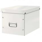 Leitz WOW Click & Store Cube Large Storage Box, White 61080001