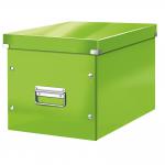 Leitz WOW Click & Store Cube Large Storage Box, Green. 61080054