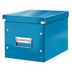 Leitz WOW Click & Store Cube Medium Storage Box, Blue. 61090036