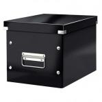 Leitz WOW Click & Store Cube Medium Storage Box, Black. 61090095