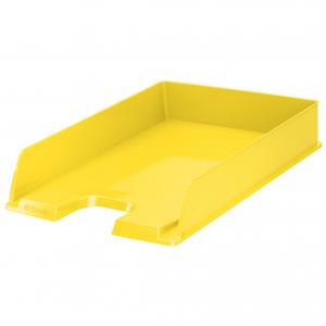 Esselte Vivida Letter Tray - Yellow - Outer carton of 10 623925