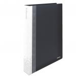 Esselte VIVIDA Display Book rigid, translucent, 80 pockets, 160 sheets capacity, A4, Black - Outer carton of 5 623989