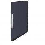 Esselte VIVIDA Display Book soft, translucent, 60 pockets, 120 sheet capacity, A4, Black - Outer carton of 5 624004