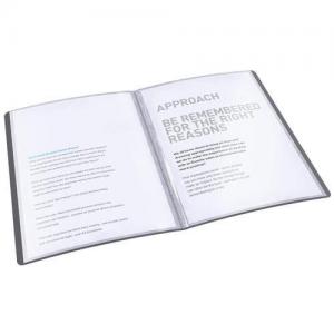 Esselte VIVIDA Display Book soft, translucent, 60 pockets, 120 sheet