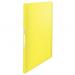 Esselte-Colour-Ice-Display-Book-with-40-pockets-Polypropylene-80-sheet-capacity-A4-Yellow-Outer-carton-of-20-626225
