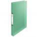 Esselte-Colour-Ice-2-Ring-Binder-A4-Softcover-Polypropylene-25mm-2R-Ring-Green-Outer-carton-of-12-626243