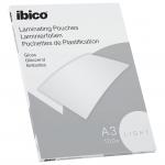Ibico Basics Light A3 Laminating Pouches Crystal clear (Pack 100) 627311