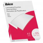 Ibico Matt A5 Laminating Pouches 250 Micron Clear (Pack 100) 627322