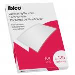 Ibico Self Adhesive A4 Laminating Pouches 250 Micron Crystal clear (Pack 100) 627325