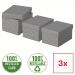 ESSELTE-Storage-Box-Home-Size-S-3pcs-grey