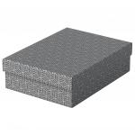 Esselte Home Storage and Gift Box Medium Grey (Pack of 3) 628285