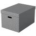 ESSELTE-Storage-Box-Home-Size-L-3pcs-grey