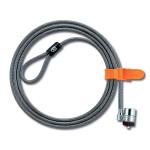 Kensington Microsaver Notebook Lock Security Cable 6ft 4.5mm Carbon Tempered Steel Core 64020