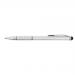 Leitz Complete 2 in 1 Stylus for touchscreen devIces Multifunctional stylus. Touchscreen writer and ballpoint pen. Silver