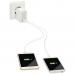 Leitz Complete Traveller USB Wall Dual Charger White