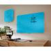 Leitz Cosy Magnetic Glass Whiteboard 800x600mm Calm Blue