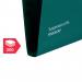 Rexel-Foolscap-Heavy-Duty-Suspension-Files-with-Tabs-and-Inserts-for-Filing-Cabinets-30mm-base-Polypropylene-Green-Crystalfile-Extra-Pack-of-25-70631
