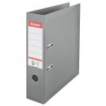 Esselte No.1 Lever Arch File Slotted 75mm Spine A4 Grey - Outer carton of 10 811380