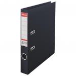 Esselte No.1 Plastic Lever Arch File A4 50mm Black - Outer carton of 10 811470
