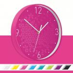 Leitz WOW Silent Wall Clock Pink 90150023