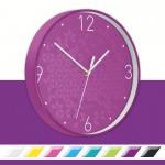 Leitz WOW Silent Wall Clock Purple 90150062
