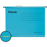 Esselte Classic Reinforced Suspension File A4 - Blue (Pack of 10) 93130