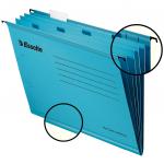 Esselte Classic Reinforced Suspension File A4 - Blue (Pack of 10) 93135