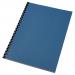 GBC-LeatherGrain-Binding-Cover-A4-250-gsm-Royal-Blue-100-CE040029
