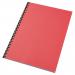GBC-LeatherGrain-Binding-Cover-A4-250-gsm-Red-100-CE040031