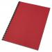GBC-LeatherGrain-Binding-Cover-A4-250-gsm-Red-25-CN040030