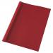 GBC-LinenWeave-ThermaBind-Cover-A4-15mm-Red-Pack-100-IB386503