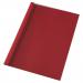 GBC-LinenWeave-ThermaBind-Cover-A4-4mm-Red-Pack-100-IB386527